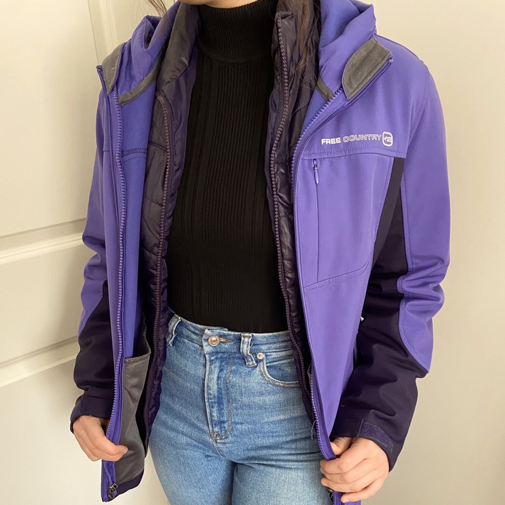 Free Country 3-PIECE ski jacket set